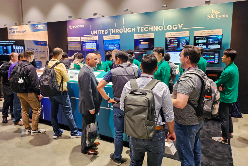 SK hynix Displays Next-Gen Solutions Set to Unlock AI & More at OCP Global Summit 2023