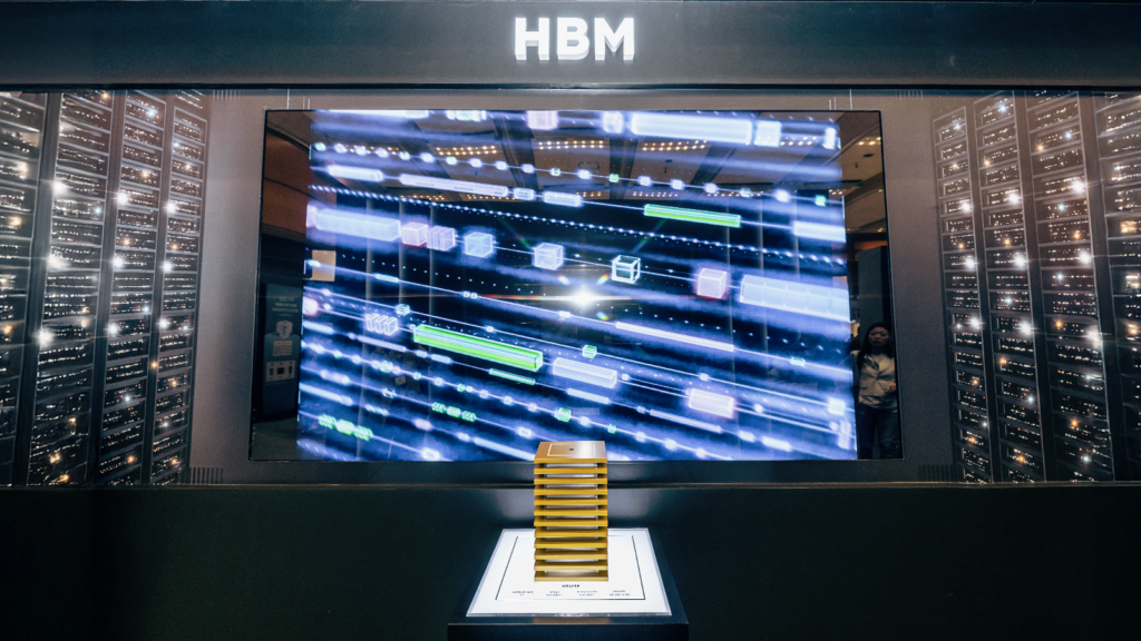 HBM3E and a rice-based art installation to highlight the product’s capacity