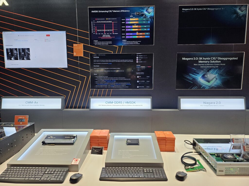 SK hynix’s groundbreaking AI and data center products on display