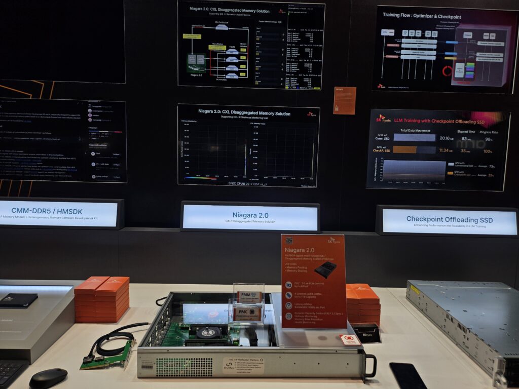 SK SK hynix’s groundbreaking AI and data center products on displayOCP Global Summit_05