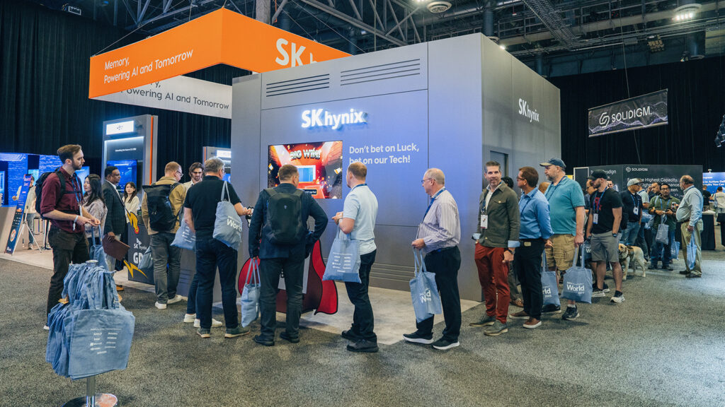 Visitors gather at DTW 2025 to discover the latest tech trends