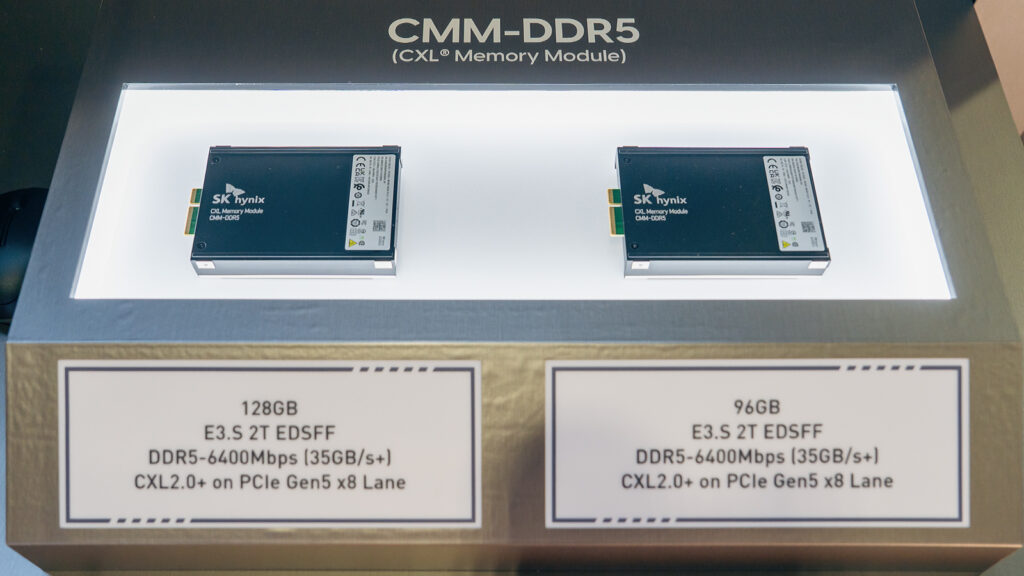 The 98 GB and 128 GB CMM-DDR5 products combine high capacity and stable performance