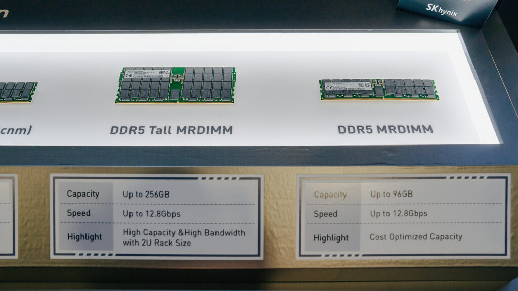 High-capacity DDR5 MRDIMM solutions on display