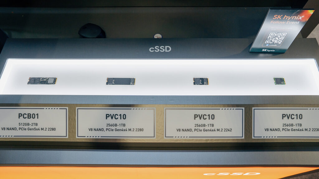 SK hynix’s cSSD lineup is tailored for the on-device AI market