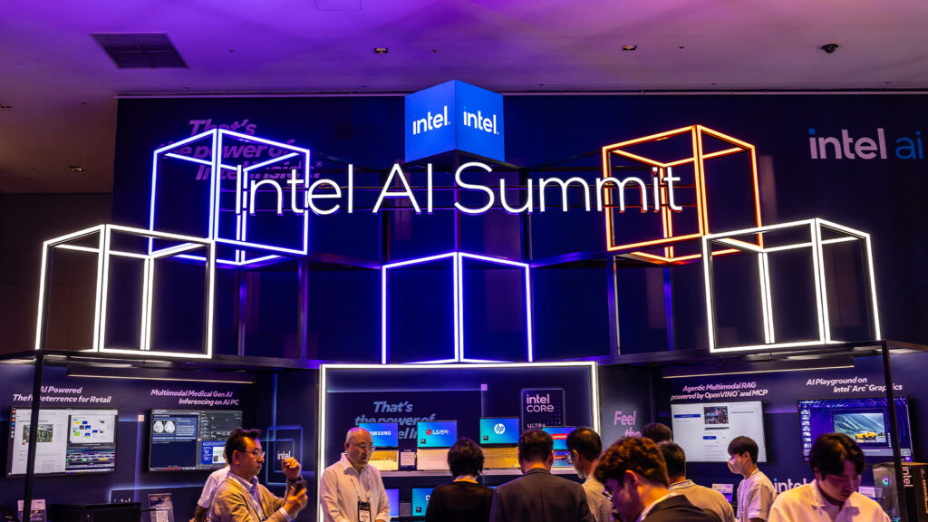 Scenes from the Intel AI Summit Seoul 2025
