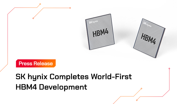SK hynix Completes World’s First HBM4 Development and Readies Mass Production