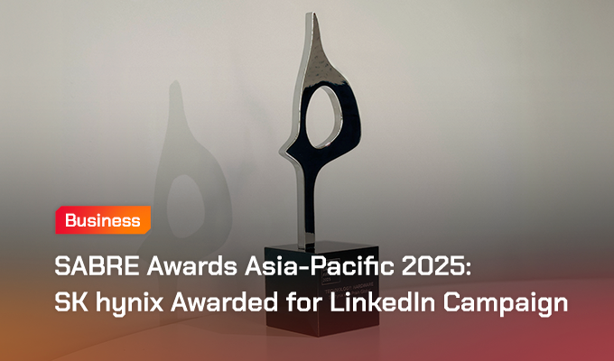 SK hynix Recognized at SABRE Awards Asia-Pacific 2025 for Global Social Media Campaign