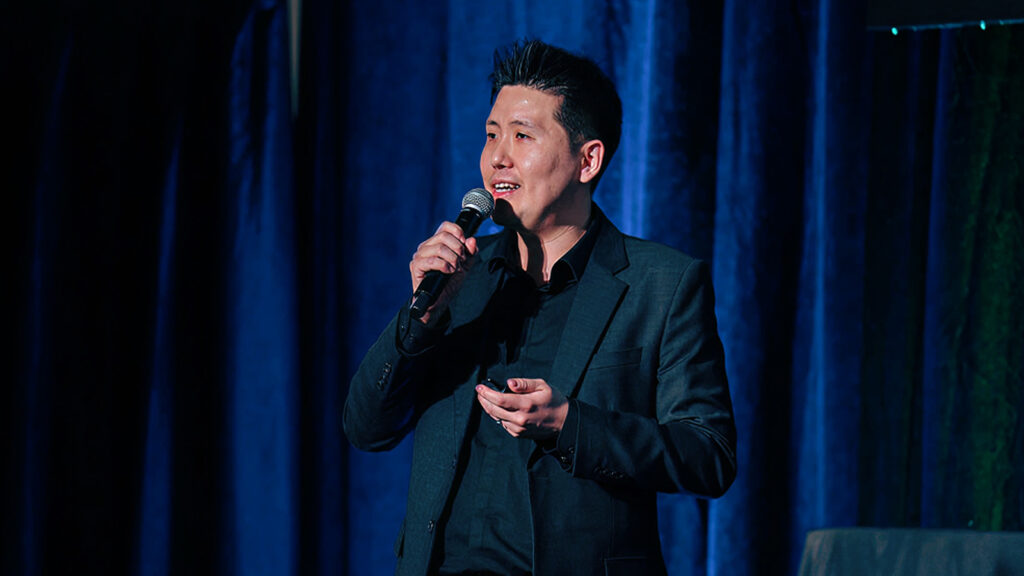 “Thomas” Wonha Choi of Next-Gen Memory & Storage speaking on how storage can meet market demands