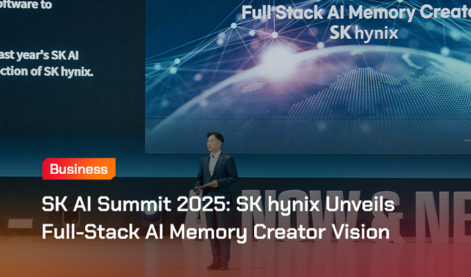SK hynix Redefines Its Vision at SK AI Summit 2025: From AI Memory Provider to “Creator”