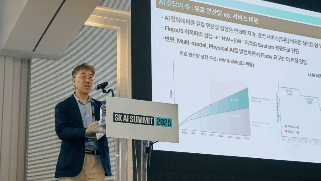 (From first image) Hoshik Kim of Memory System Research; Kyoung Park of Biz. Insight; Youngpyo Joo of System Architecture; Professor Kyusang Lee of the University of Virginia