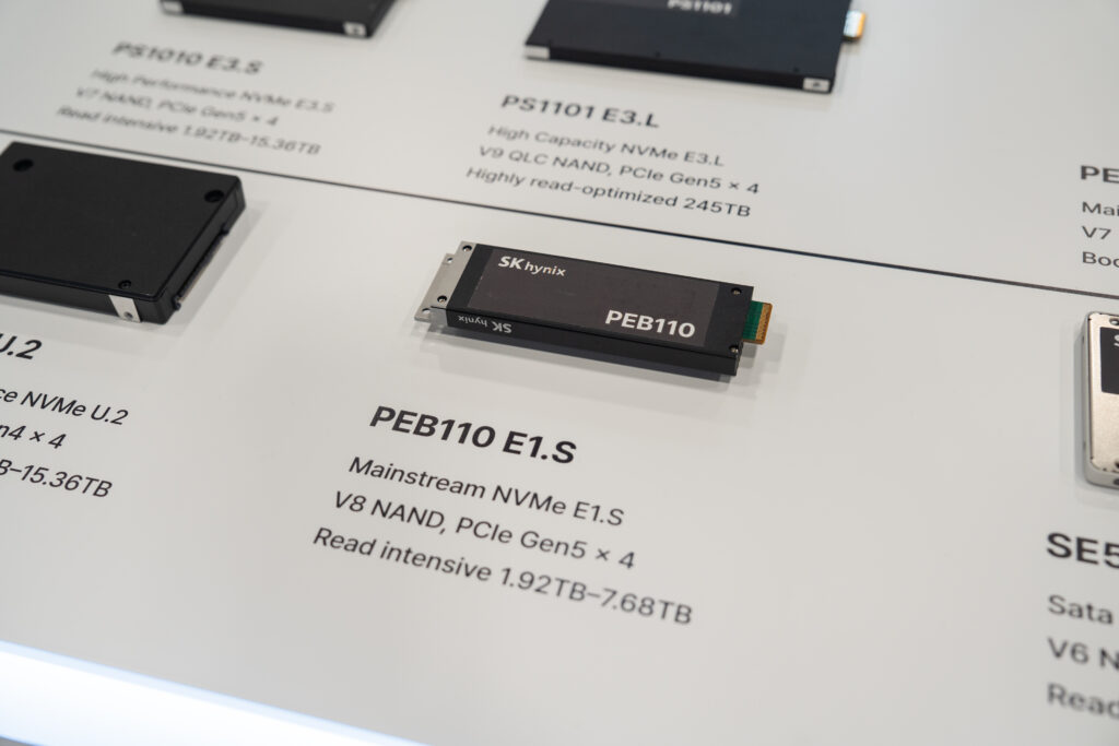 High-performance eSSD products offering large capacity