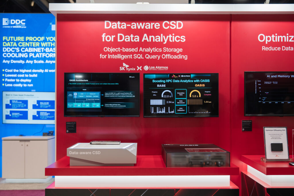 A demonstration of a data-aware CSD optimized for data analytics