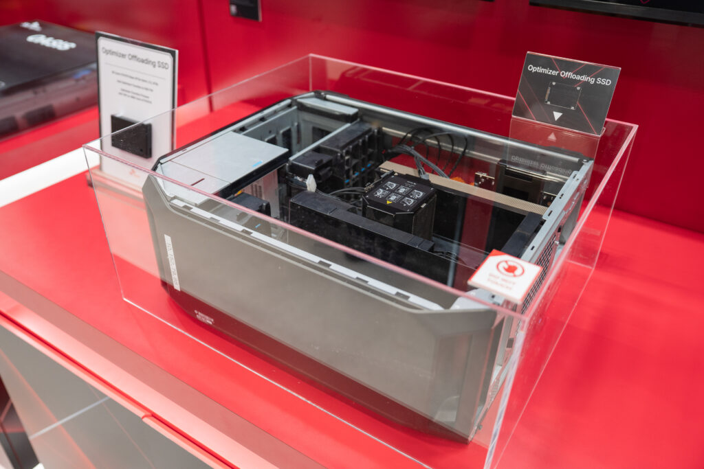 Optimizer Offloading SSD demonstration highlighting how it maximizes GPU efficiency